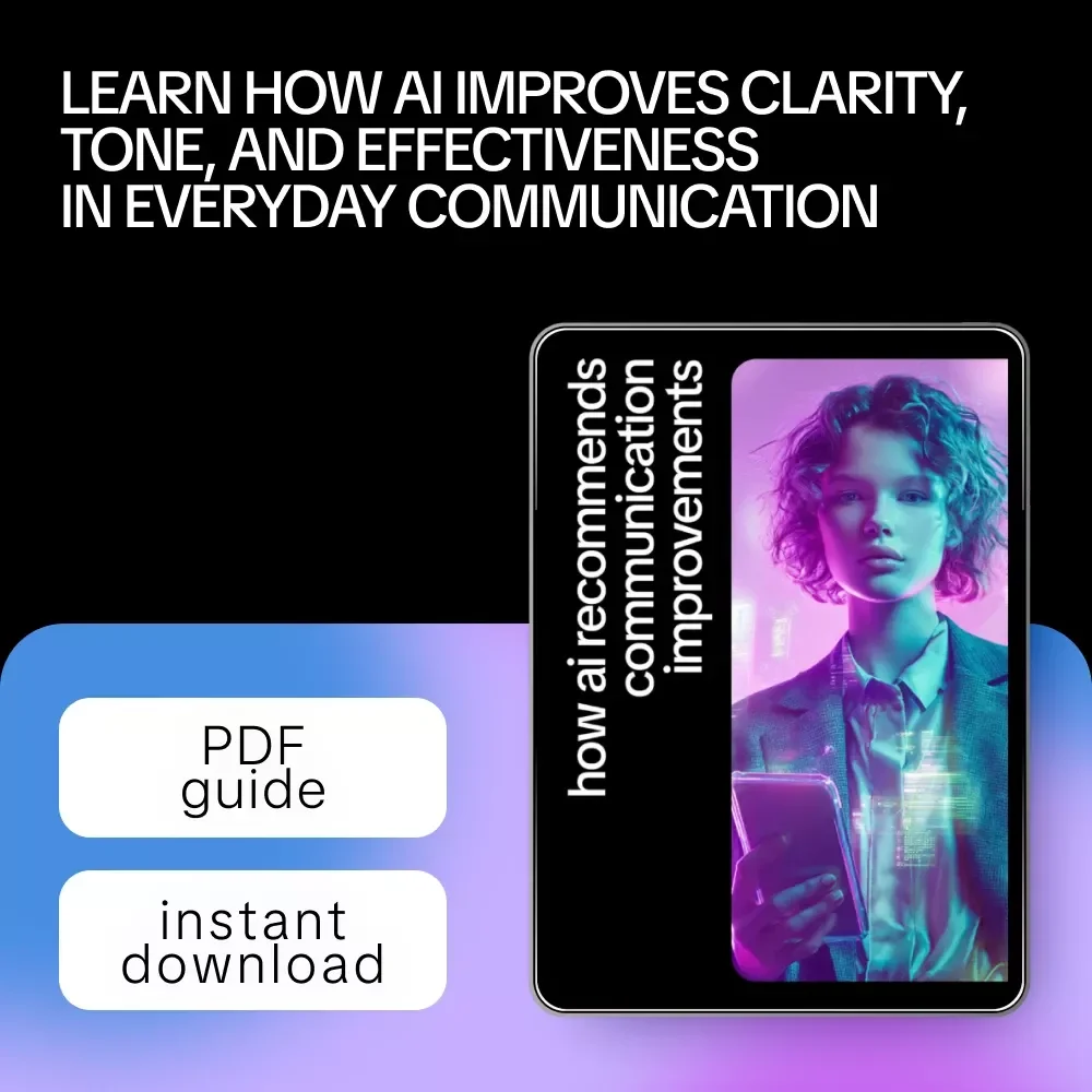 How AI Recommends Communication Improvements – Practical Guide to Smarter Messaging, Feedback & Clarity Using AI Insights