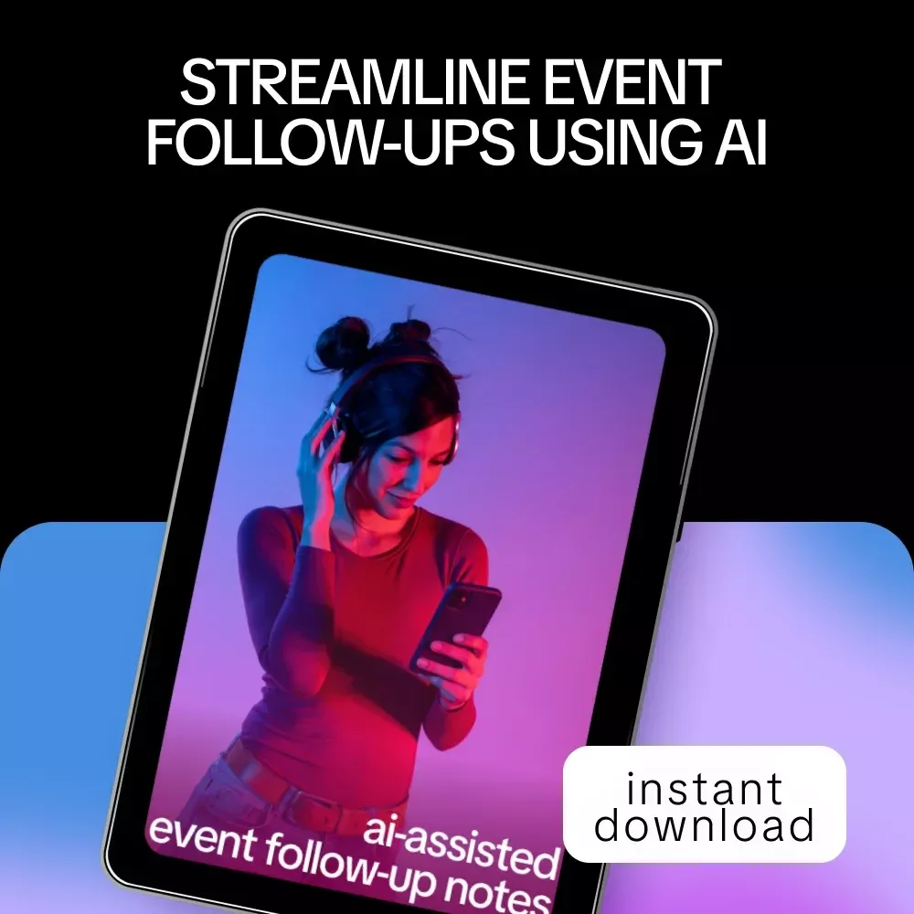 AI-Assisted Event Follow-Up Notes | Ultimate Checklist for Efficient AI Help for Event Follow Up Notes