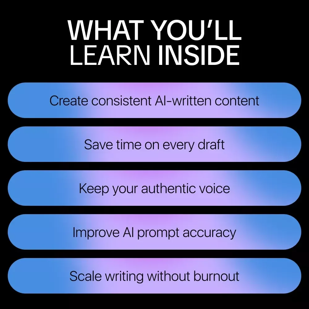 Teach AI Your Writing Style – A Practical Guide on how to teach ai your writing style, Train ChatGPT to Sound Like You, Build a Consistent Brand Voice, and Write Faster with AI