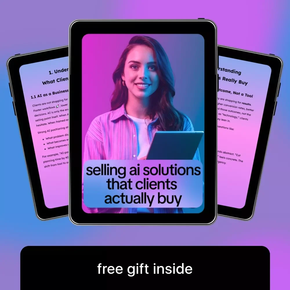 Selling AI Solutions That Clients Actually Buy – Practical Guide on how to sell ai solutions to clients, Clear Offers, Pricing Logic & Proven Prompts