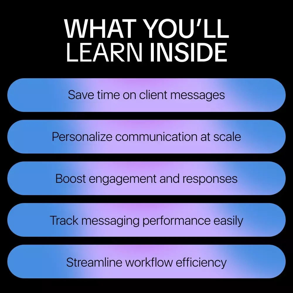 Streamlining Multi-Client Messages With AI – A Complete eBook on How to Use AI for Multi Client Workflow Messages, Automation, Personalization, and Engagement