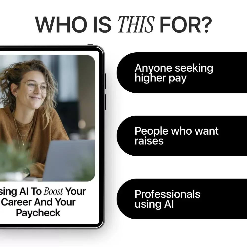 Using AI to Boost Your Career and Your Paycheck – Smart eBook Guide on how to use ai to get a raise, Salary Growth, Career Advancement & Future-Proof Skills