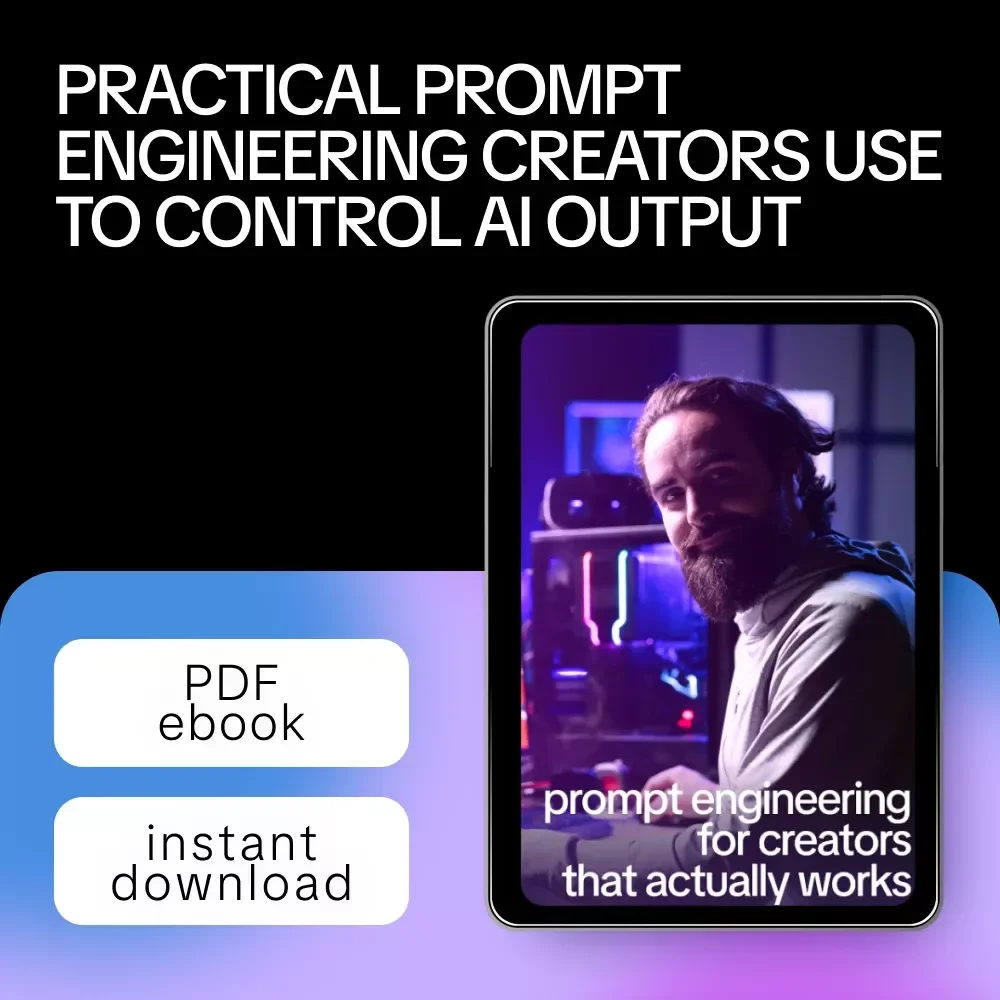 Prompt Engineering for Creators That Actually Works | Practical Ebook Guide to prompt engineering for creators, Content, Visual & AI Workflow Optimization