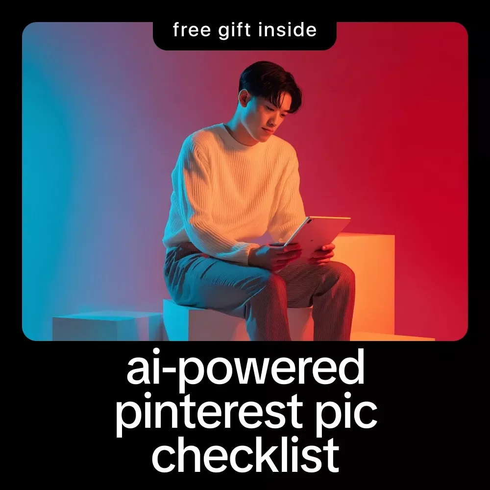 AI-Powered Pinterest Pic Checklist – Smart Visual Marketing Guide for Creators | Simple Ways to Make Pinterest Pics With AI for Traffic & Branding
