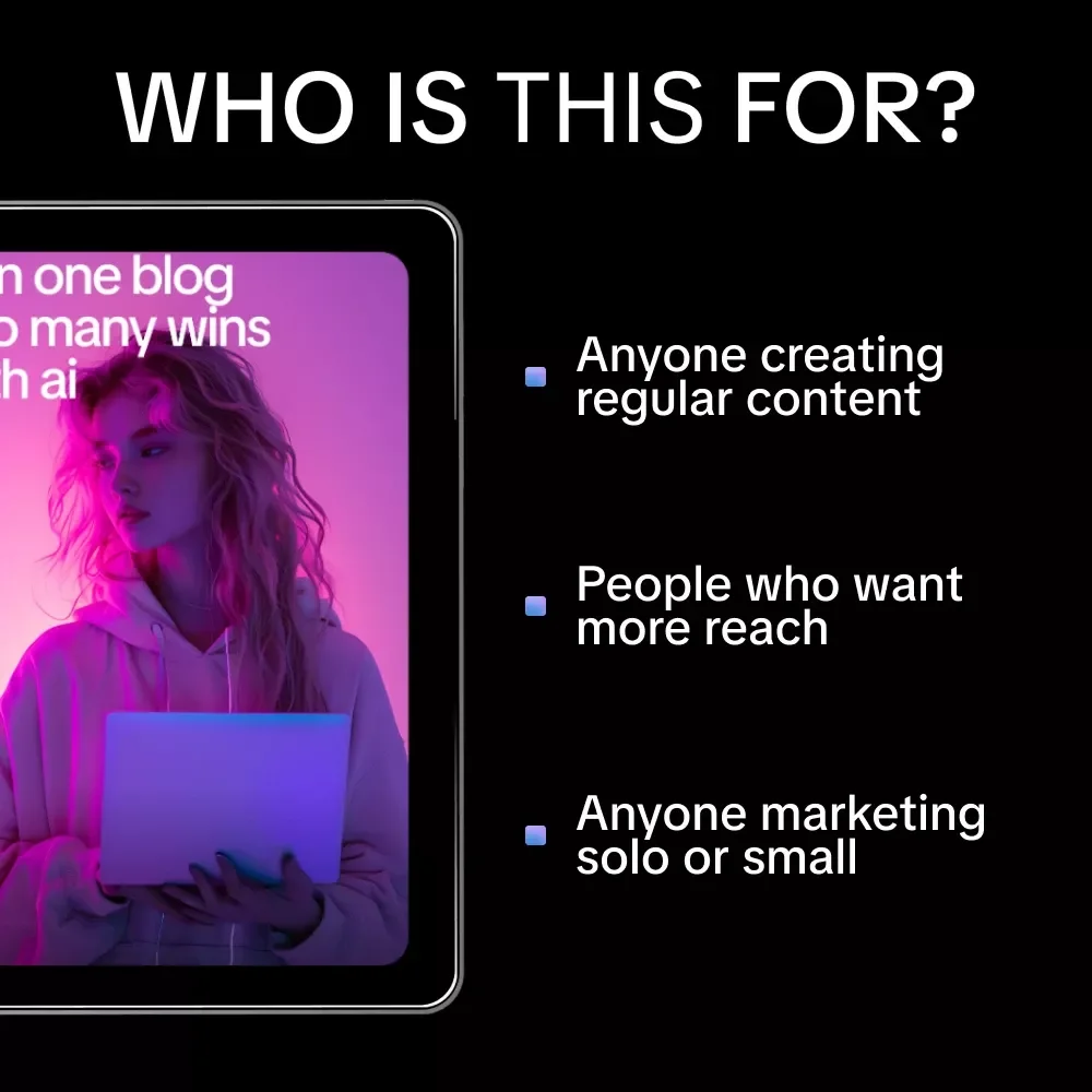 Turn One Blog Into Many Wins With AI – Smart Guide for ai to repurpose a blog into multiple formats, Content Repurposing Workflow, Ready-to-Use AI Prompts
