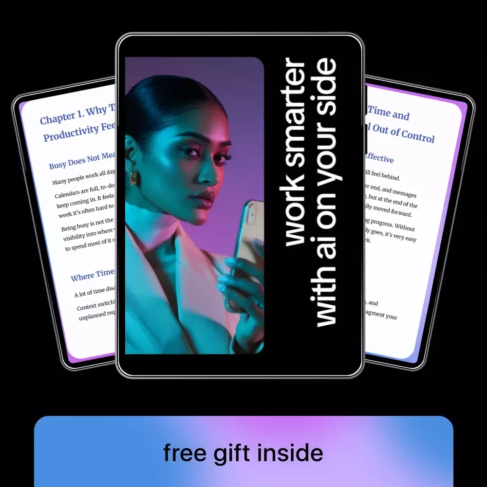 Work Smarter with AI on Your Side | Practical Ebook Guide to AI Tools for Tracking Time and Productivity, Focus, and Smarter Workflows
