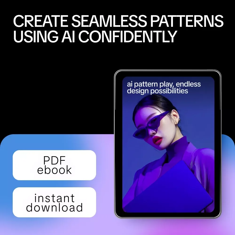 AI Pattern Play, Endless Design Possibilities – AI Pattern Design Ebook | ai for creating pattern designs Guide for Seamless Repeats, Surface Design & Creative Workflows