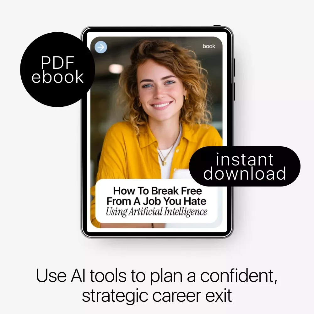 How to Break Free from a Job You Hate Using Artificial Intelligence | AI Career Exit Guide | How to Use AI to Exit a Job You Hate eBook