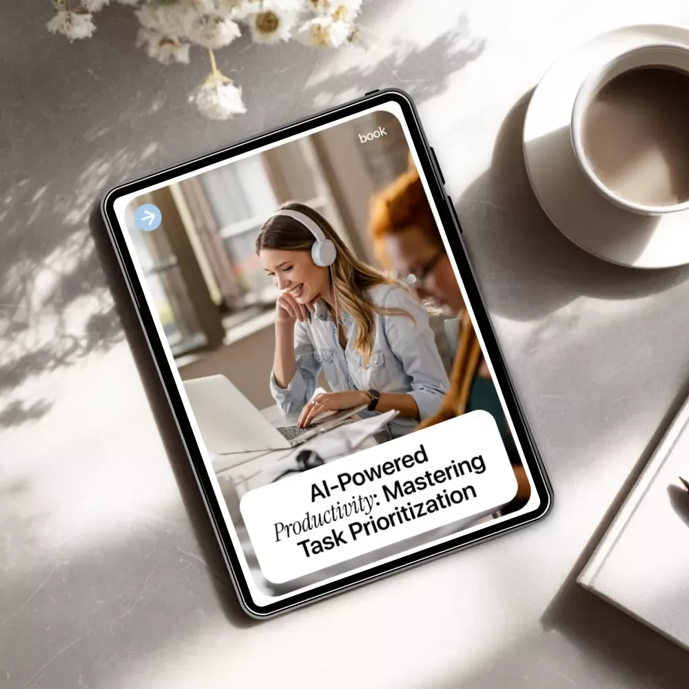 AI-Powered Productivity: Mastering Task Prioritization | Smart AI Productivity eBook for Task Prioritization & Focused Workflows