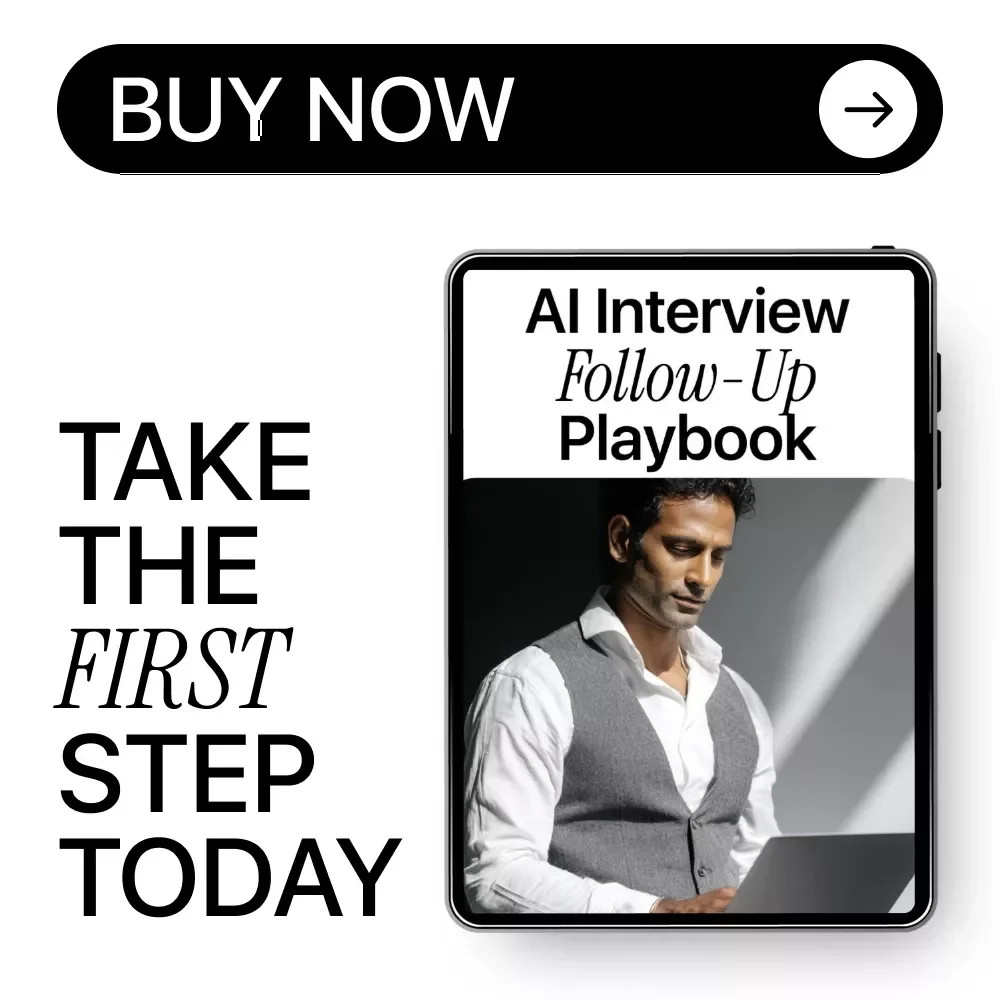 AI Interview Follow-Up Playbook: Checklist to How to Use AI to Follow Up After an Interview for Confident, Professional, and Personalized Emails