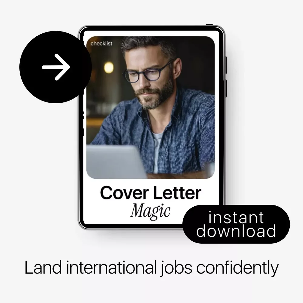 Cover Letter Magic: Ultimate Checklist for Crafting International Job Applications Using AI for Writing a Cover Letter