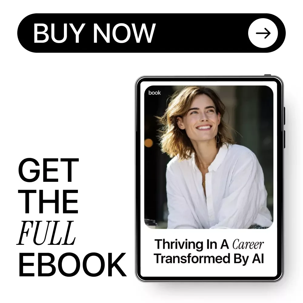Thriving in a Career Transformed by AI | Ebook Guide on how ai affects career growth, Skills, Upskilling & Future-Proof Careers