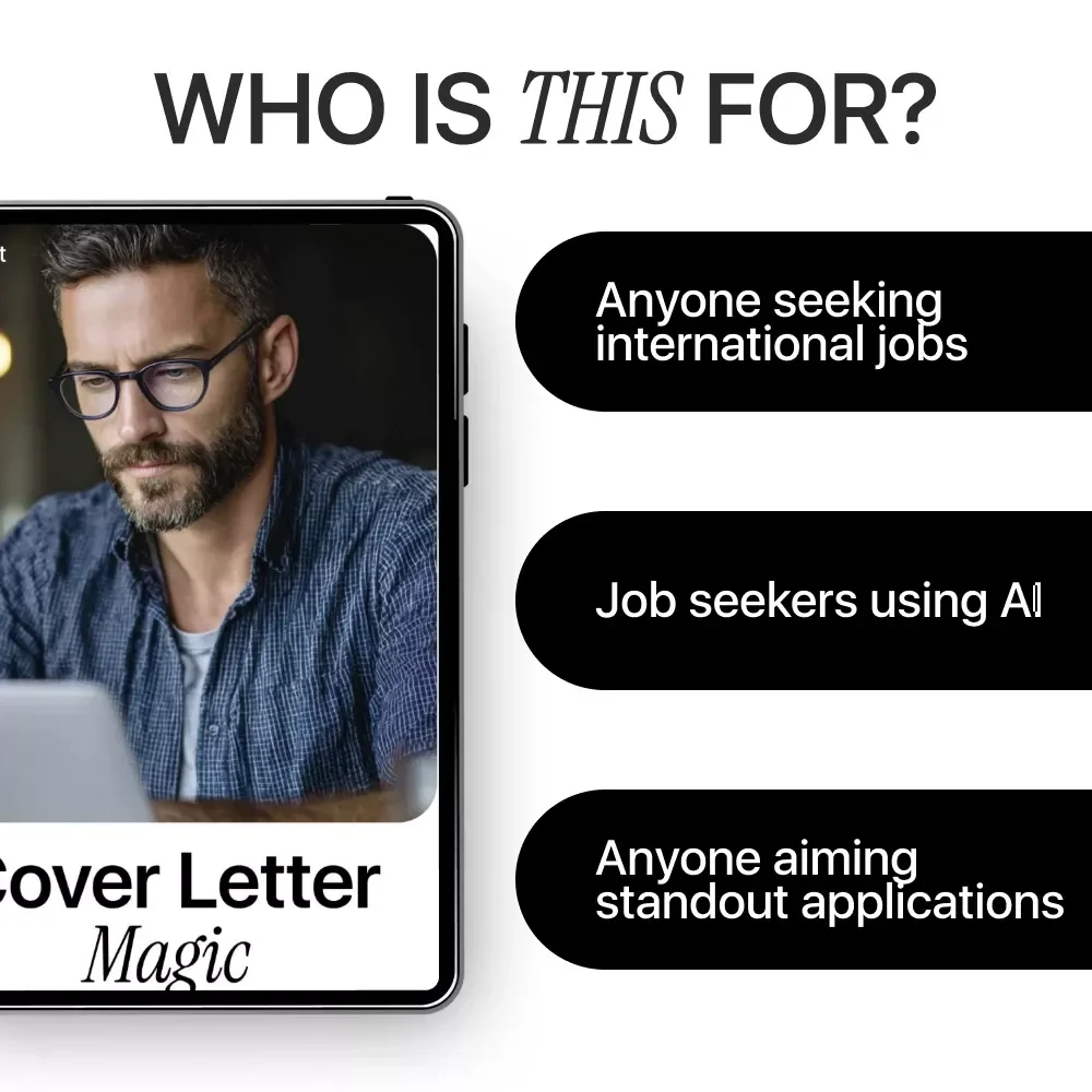 Cover Letter Magic: Ultimate Checklist for Crafting International Job Applications Using AI for Writing a Cover Letter