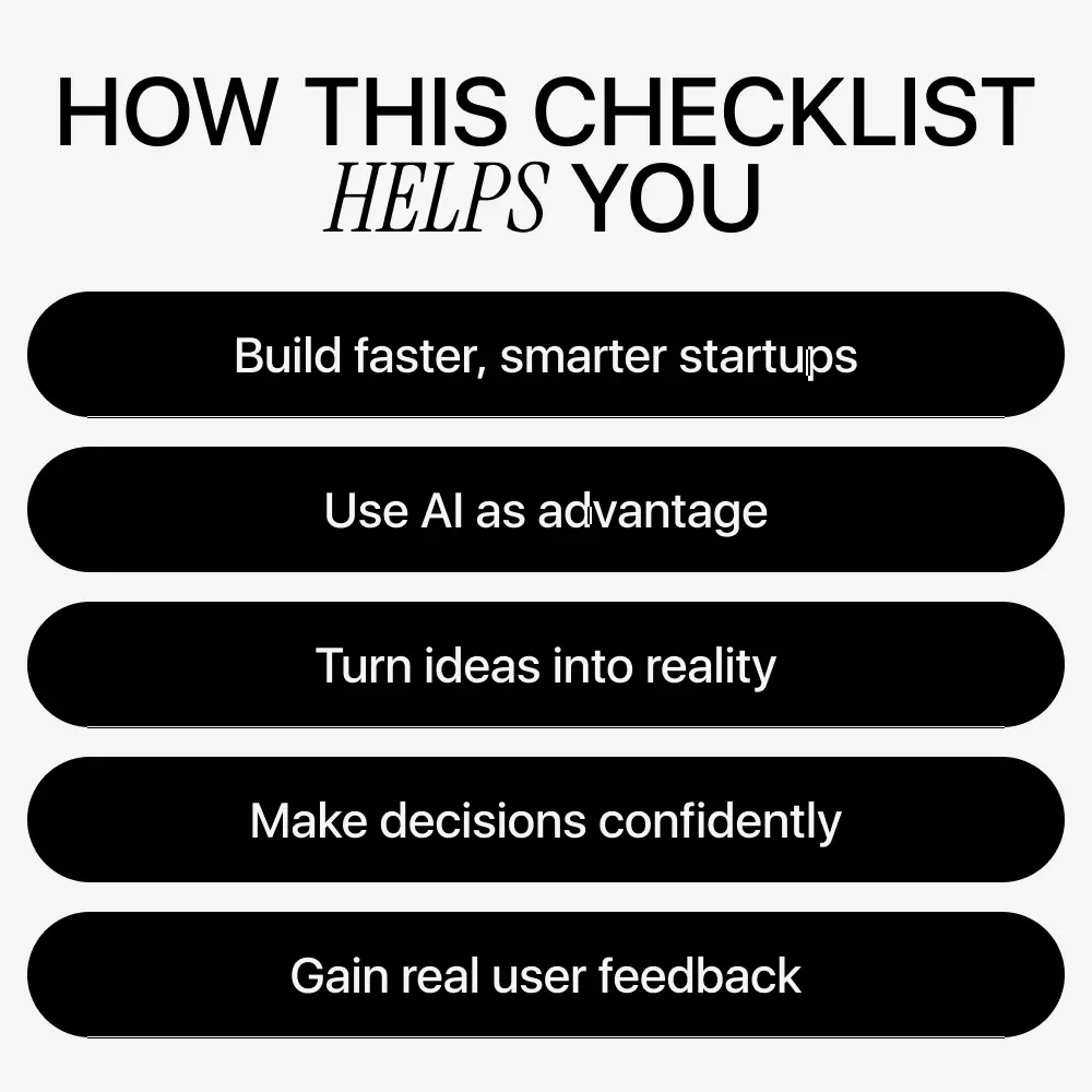 AI Startup Switch: The Ultimate Checklist on How to Use AI to Switch from Corporate to Startup Life