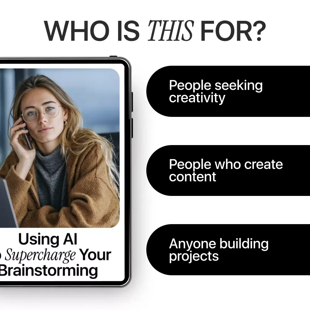 Using AI to Supercharge Your Brainstorming – Practical Guide to ai tools for brainstorming ideas, Creative Thinking, Idea Generation Workflow, Digital Download