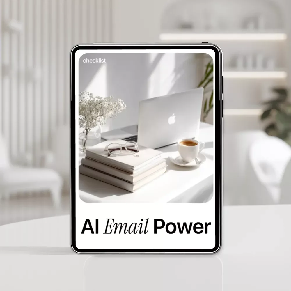 AI Email Power Checklist | Smart Productivity Guide for Inbox Zero | AI Tools That Help With Emails for Faster Replies & Workflow Automation