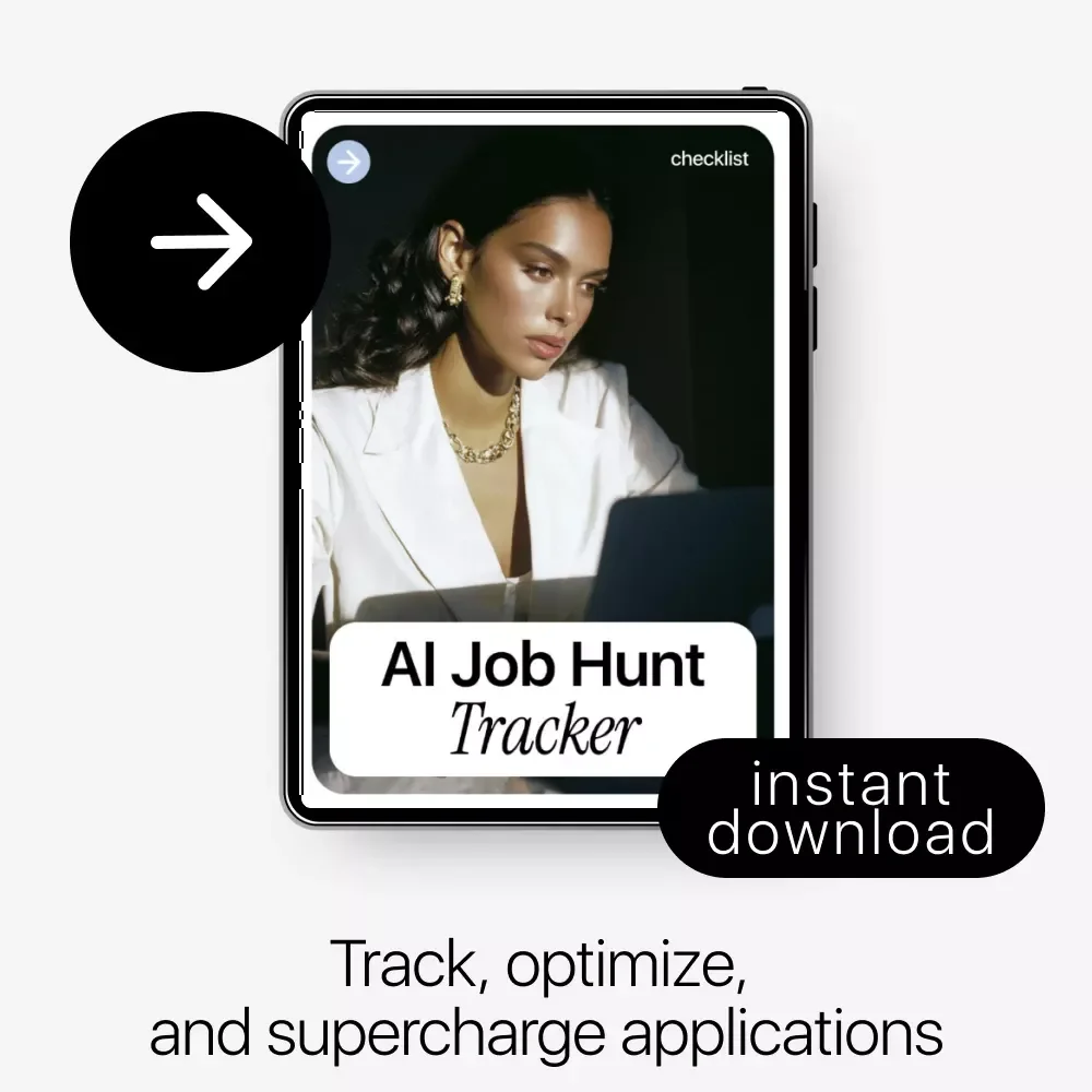 AI Job Hunt Tracker – Ultimate Checklist for AI for Creating a Job Search Tracker, Resume & Cover Letter Boost, Application Command Center
