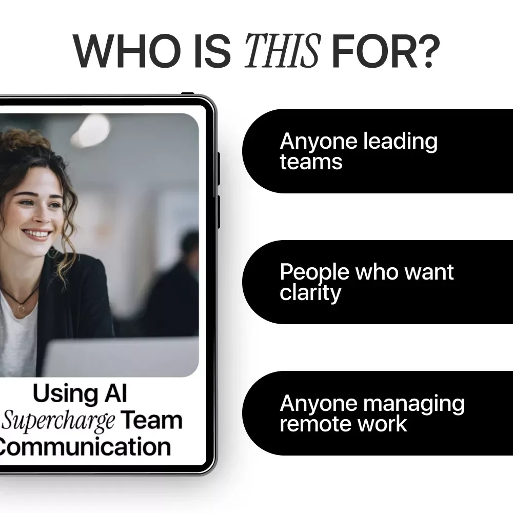 Using AI to Supercharge Team Communication – Practical eBook Guide to ai tools for team communication, Smarter Collaboration, Productivity & Modern Teamwork