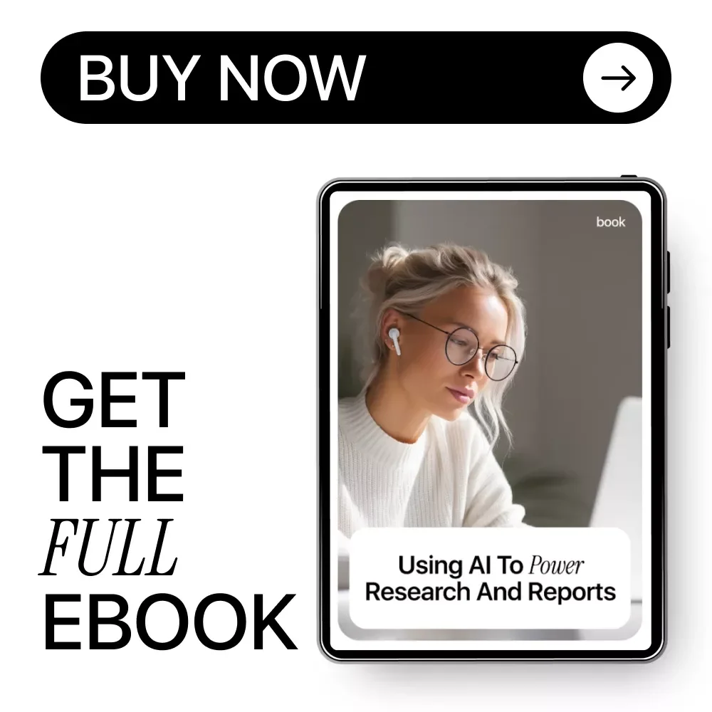 Using AI to Power Research and Reports | Practical Ebook on ai tools for research and reports for Smarter, Faster Writing