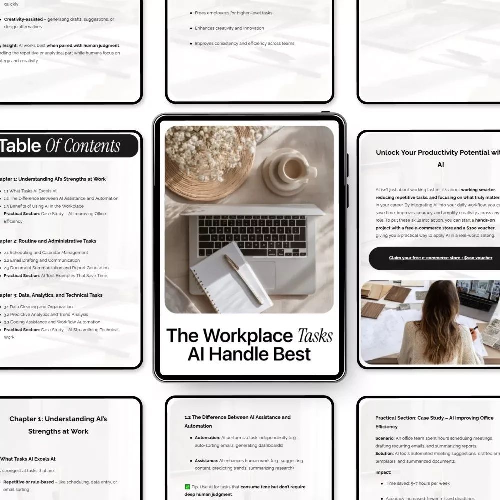The Workplace Tasks AI Handle Best – Practical Guide to the Workplace Tasks AI Does Best for Smarter, Faster Work