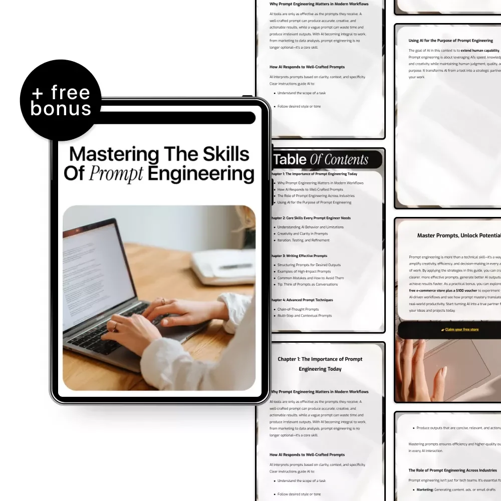 Mastering the Skills of Prompt Engineering | Practical AI eBook Guide for Modern Workflows & Prompt Engineering Skills Needed Today