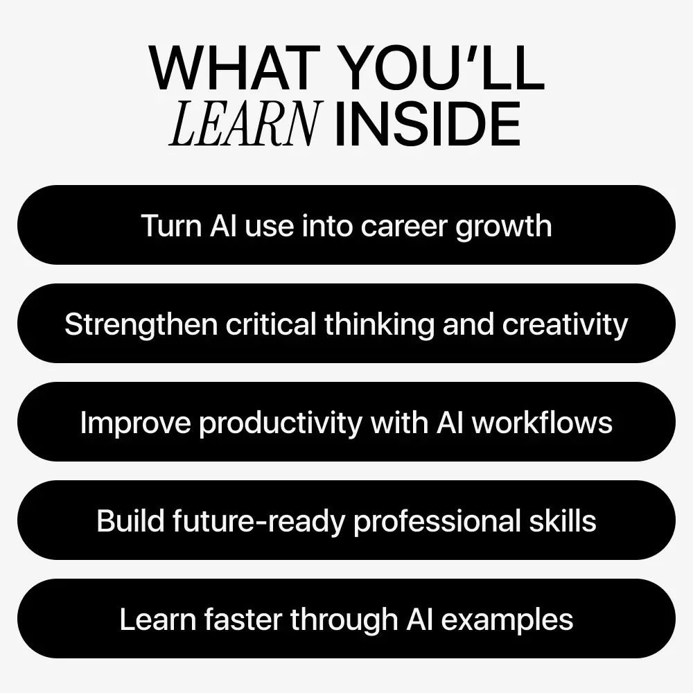 Skills That Grow When You Work with AI | AI Skills Guide, Professional Development eBook, Career Growth Digital Download, Work Smarter with Artificial Intelligence