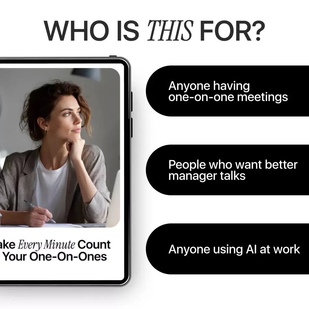 Make Every Minute Count in Your One-on-Ones – Smart Career Guide Using AI for Creating Agenda for One on One with Boss, Productivity & Professional Growth Download