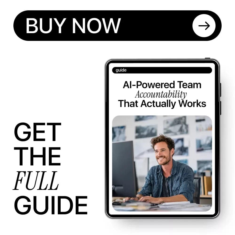 AI-Powered Team Accountability That Actually Works – Digital Download Guide, eBook & Checklist for Managers, Team Leaders, and Modern Teams