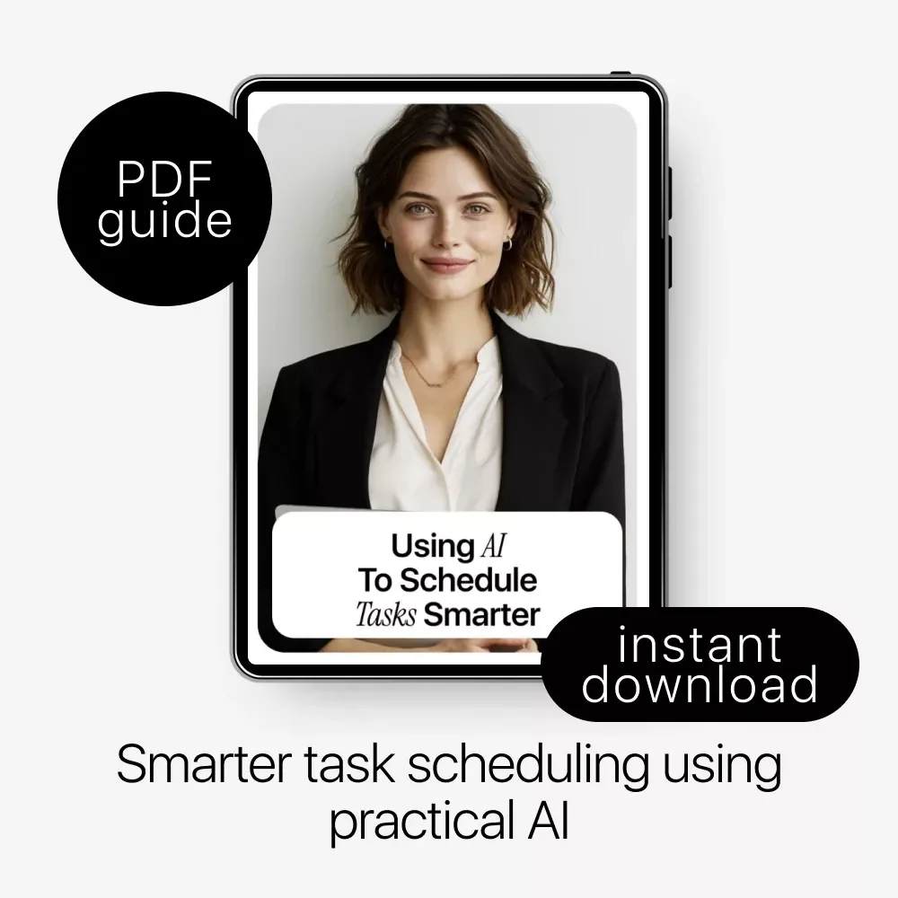 Using AI to Schedule Tasks Smarter – Practical Productivity Guide with AI Tools for Scheduling Tasks, Time Management & Smart Planning