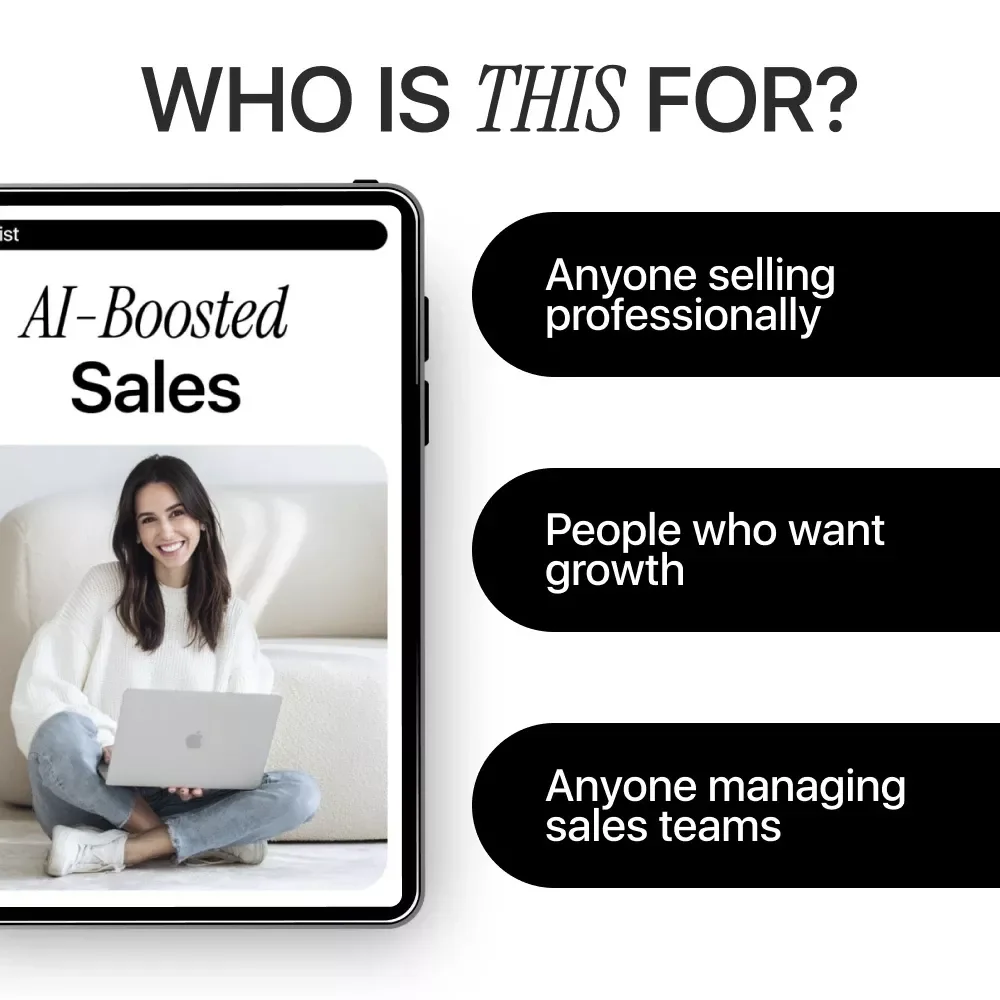AI-Boosted Sales – Smart Checklist for High-Converting Sales Teams | AI Use Cases for Sales Teams Digital Download