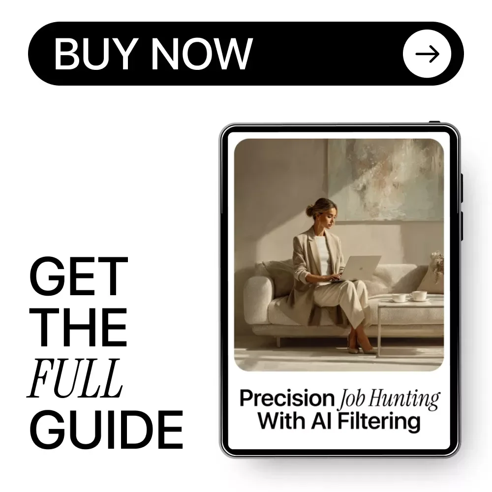 Precision Job Hunting with AI Filtering | Smart Career Search Guide | Learn How AI Filters Job Results for Faster, Better Matches