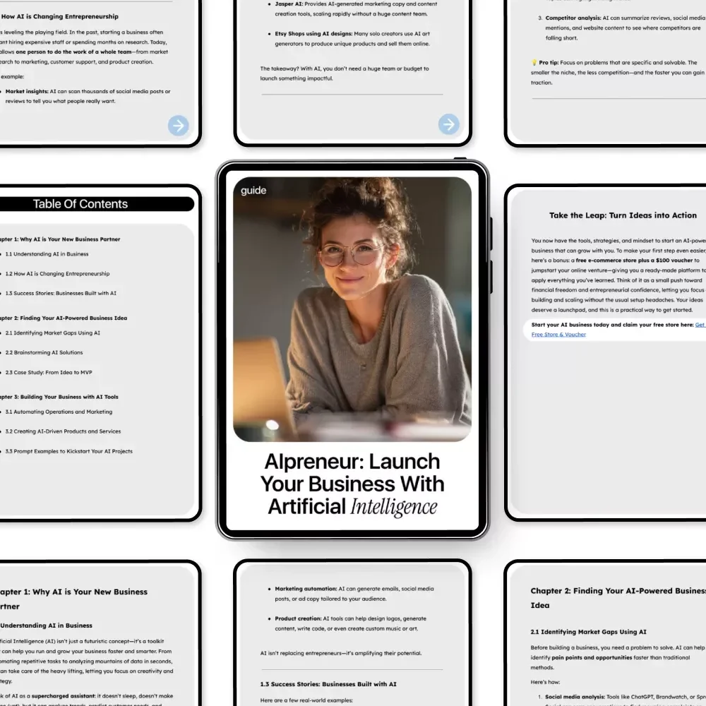 AIpreneur: Launch Your Business with Artificial Intelligence – How to Use AI to Start Your Own Business Guide, eBook & Checklist for Entrepreneurs