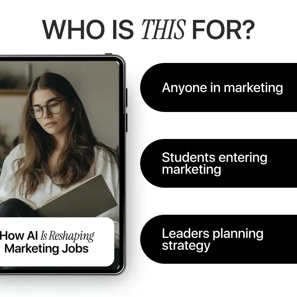 How AI Is Reshaping Marketing Jobs: Your Essential Guide on How AI Affects Marketing Jobs, Emerging Roles, and Career Strategies eBook