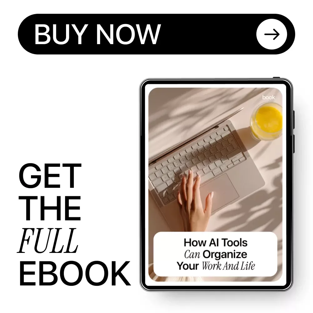 How AI Tools Can Organize Your Work and Life – Practical Ebook Guide to Smarter Planning, Productivity, and ai tools that help with planning