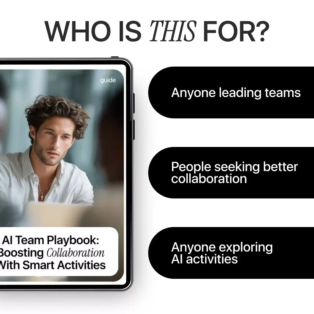 AI Team Playbook: Boosting Collaboration with Smart Activities – Ultimate Guide for AI for Creating Team Building Activities