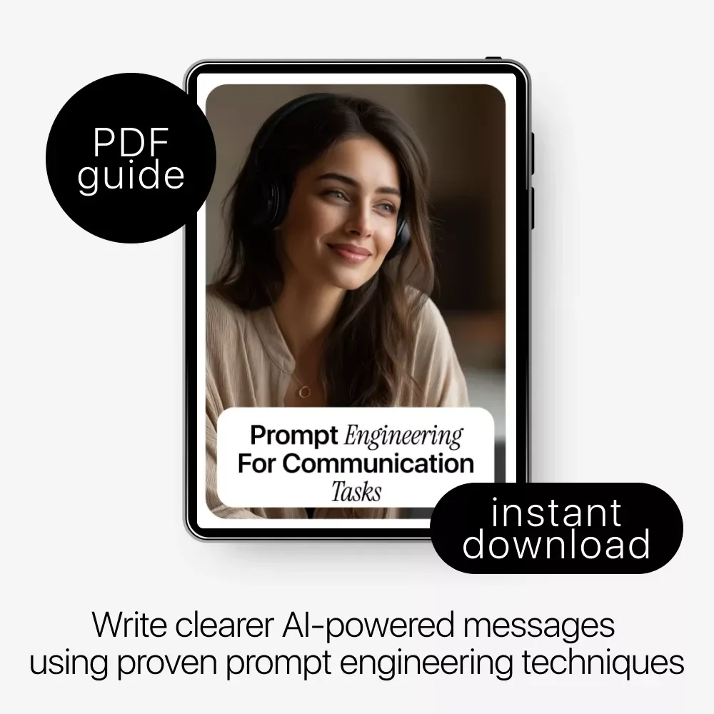 Prompt Engineering for Communication Tasks | Practical AI Guide for Emails, Marketing Copy & Professional Messaging