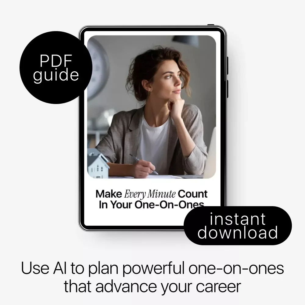 Make Every Minute Count in Your One-on-Ones – Smart Career Guide Using AI for Creating Agenda for One on One with Boss, Productivity & Professional Growth Download