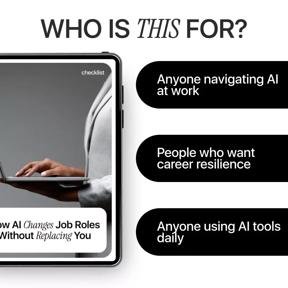 How AI Changes Job Roles Without Replacing You | Practical Checklist on how ai changes job roles for Smarter, Future-Ready Work