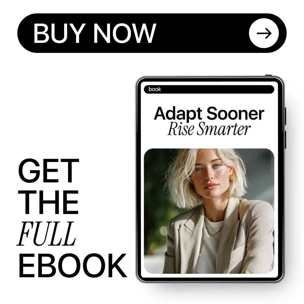 Adapt Sooner Rise Smarter: eBook on Career Impact of AI on Jobs, Future-Proof Your Skills, Hybrid Human-AI Roles & Resume Strategies