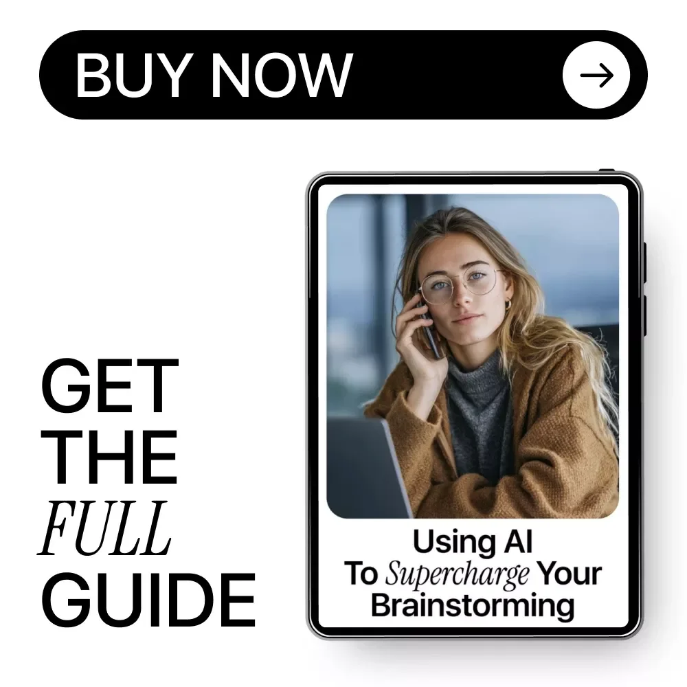 Using AI to Supercharge Your Brainstorming – Practical Guide to ai tools for brainstorming ideas, Creative Thinking, Idea Generation Workflow, Digital Download