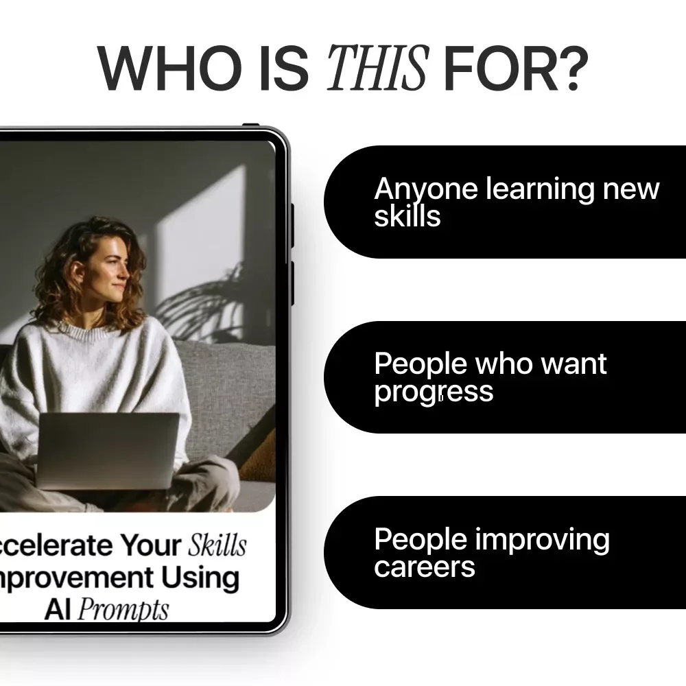 Using AI Prompts to Accelerate Your Skills Improvement – Practical Ebook Guide with ai prompts for skills improvement for Faster Learning & Personal Growth