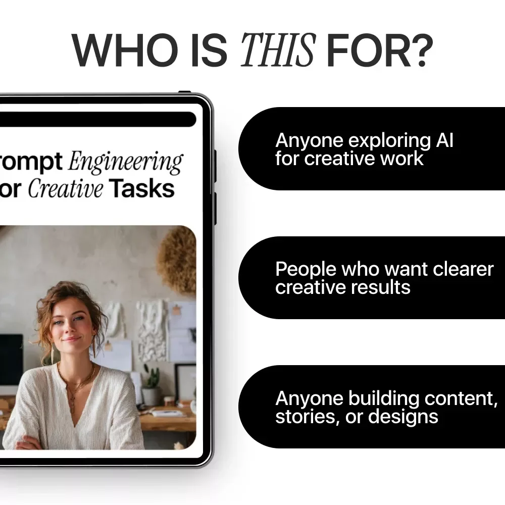 Prompt Engineering for Creative Tasks Guide – AI Creativity Playbook for Writers, Designers & Content Creators