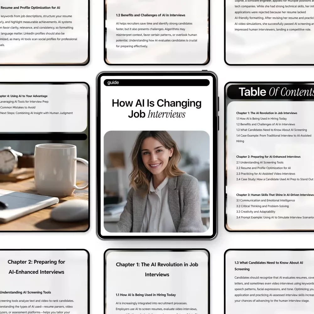 How AI is Changing Job Interviews – Smart Career Guide to AI Hiring, Interview Prep & Future-Ready Job Search
