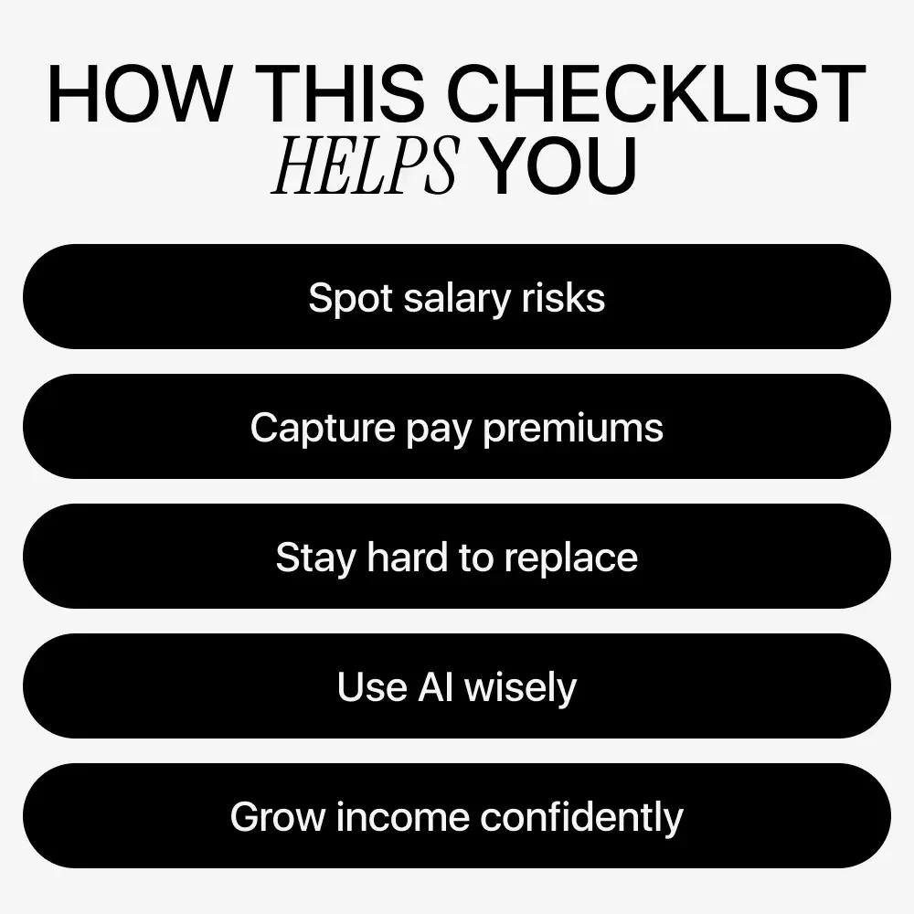 How AI Is Quietly Reshaping Paychecks – Salary Awareness Checklist | how ai affects salary trends | Career & Income Strategy Download