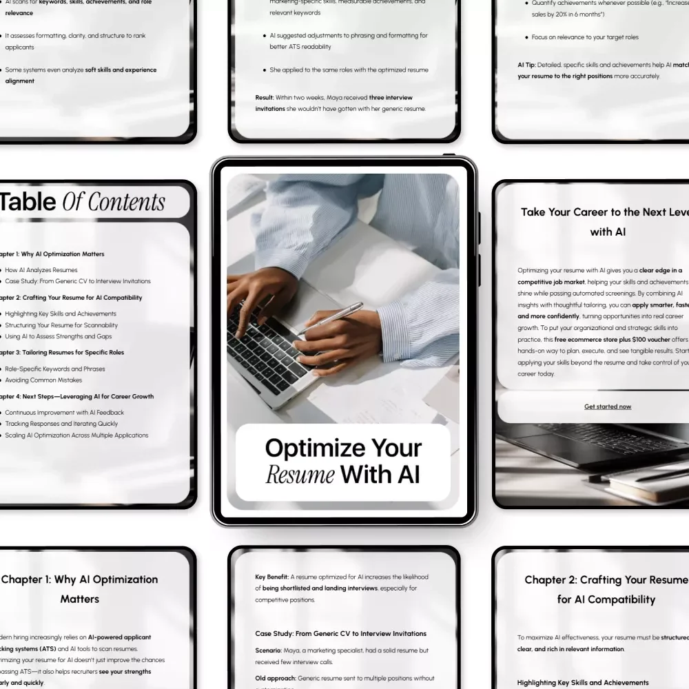 Optimize Your Resume with AI – Professional Career Guide | Smart CV Upgrade & ai resume optimization tips for Job Seekers