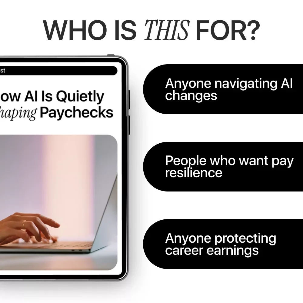 How AI Is Quietly Reshaping Paychecks – Salary Awareness Checklist | how ai affects salary trends | Career & Income Strategy Download