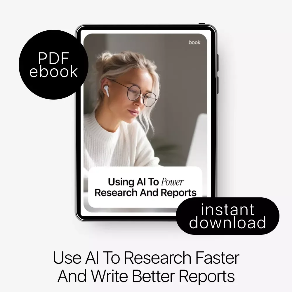 Using AI to Power Research and Reports | Practical Ebook on ai tools for research and reports for Smarter, Faster Writing