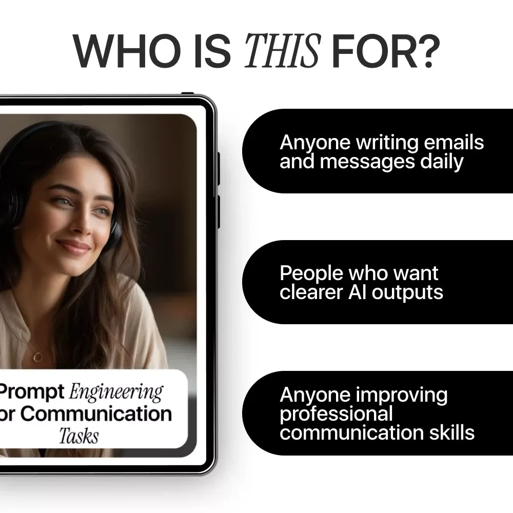 Prompt Engineering for Communication Tasks | Practical AI Guide for Emails, Marketing Copy & Professional Messaging