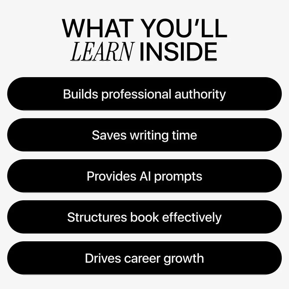 Write a Book With AI, Build Your Career – The Ultimate Guide on How to Use AI to Write a Book to Boost Your Career