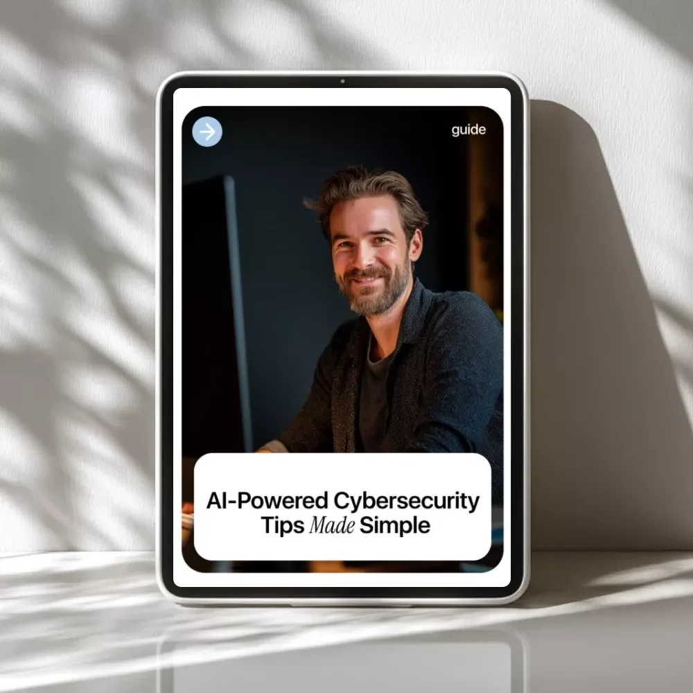 AI-Powered Cybersecurity Tips Made Simple | Digital Download Guide for Beginners | AI for Creating Cybersecurity Tips | Cyber Safety eBook for Personal & Small Business Security | Instant PDF